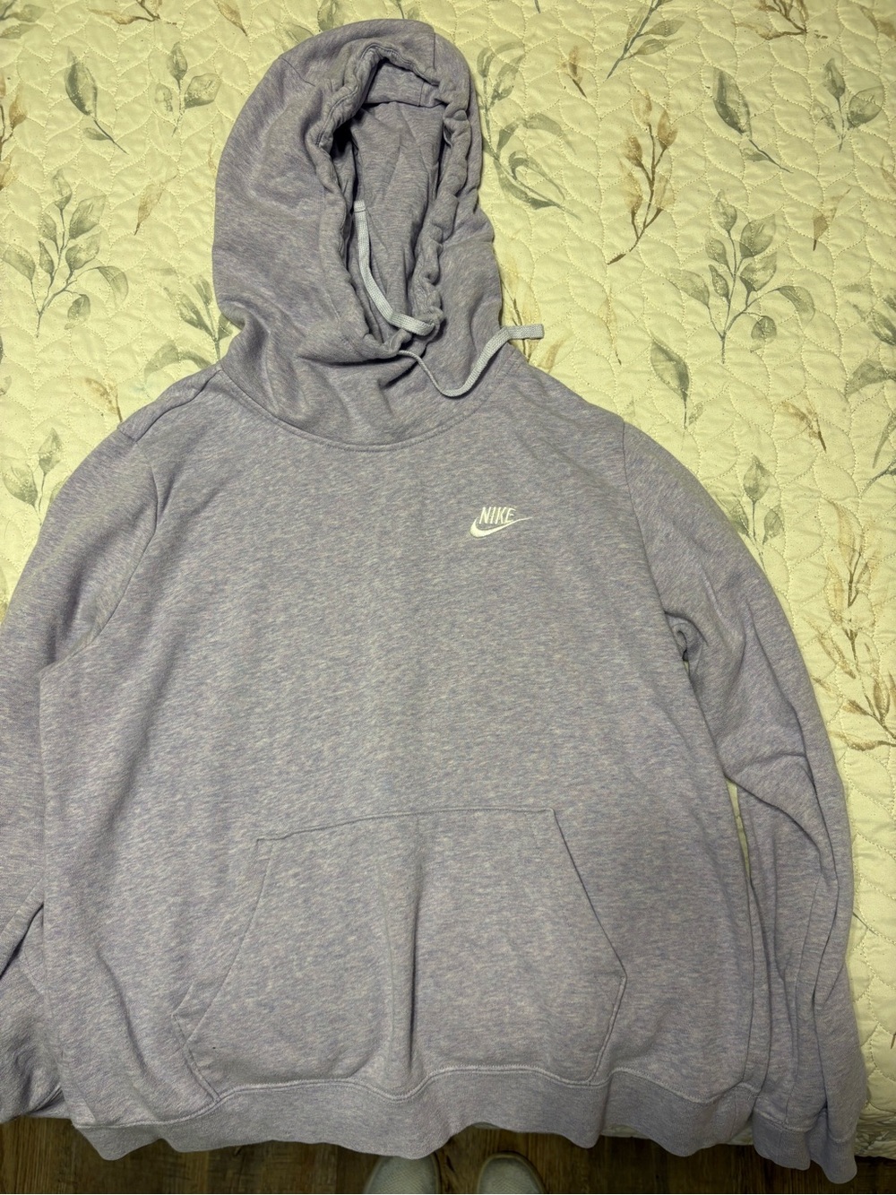 Nike Light Heather Lavender Hoodie Pullover